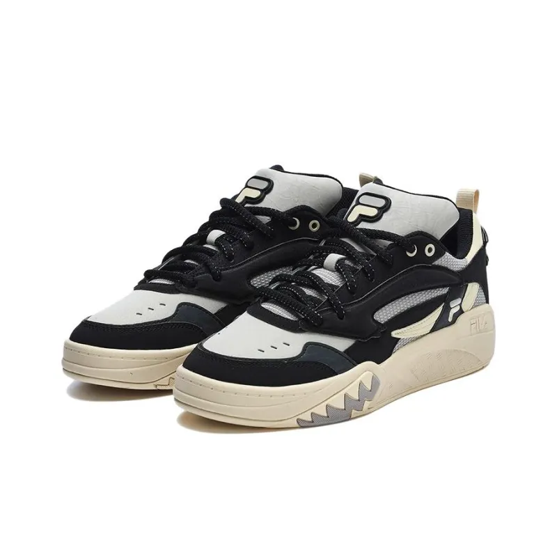 FILA FUSION Vintage Basketbal Shoes 'Black Grey'-1