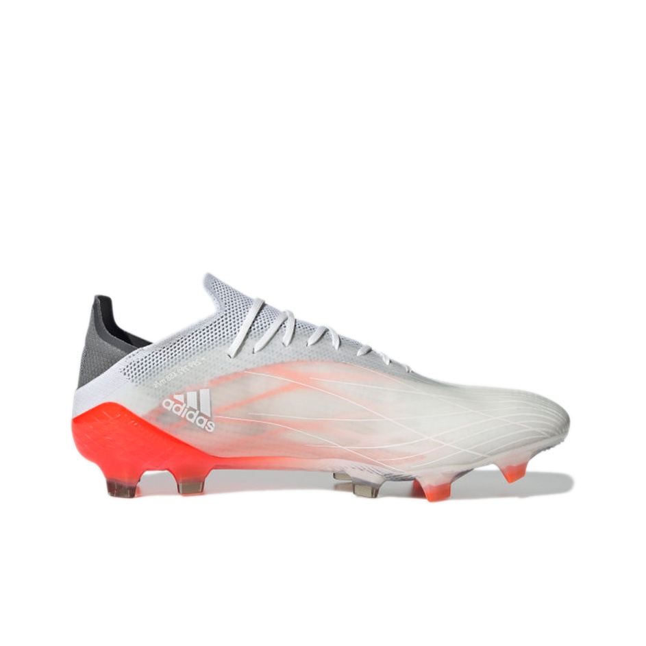 Adidas X Speedflow.1 Fg White Solar Red - POIZON