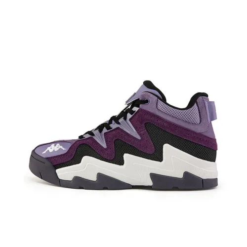 Kappa High-top Spliced Sneakers Purple