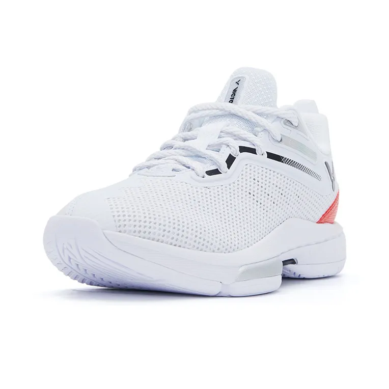 VICTOR Low Top Badminton Shoes Unisex Bright White-2