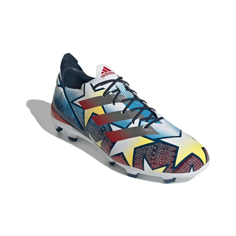 Adidas Gamemode Soccer Shoes Unisex Low-Top Red Blue-2