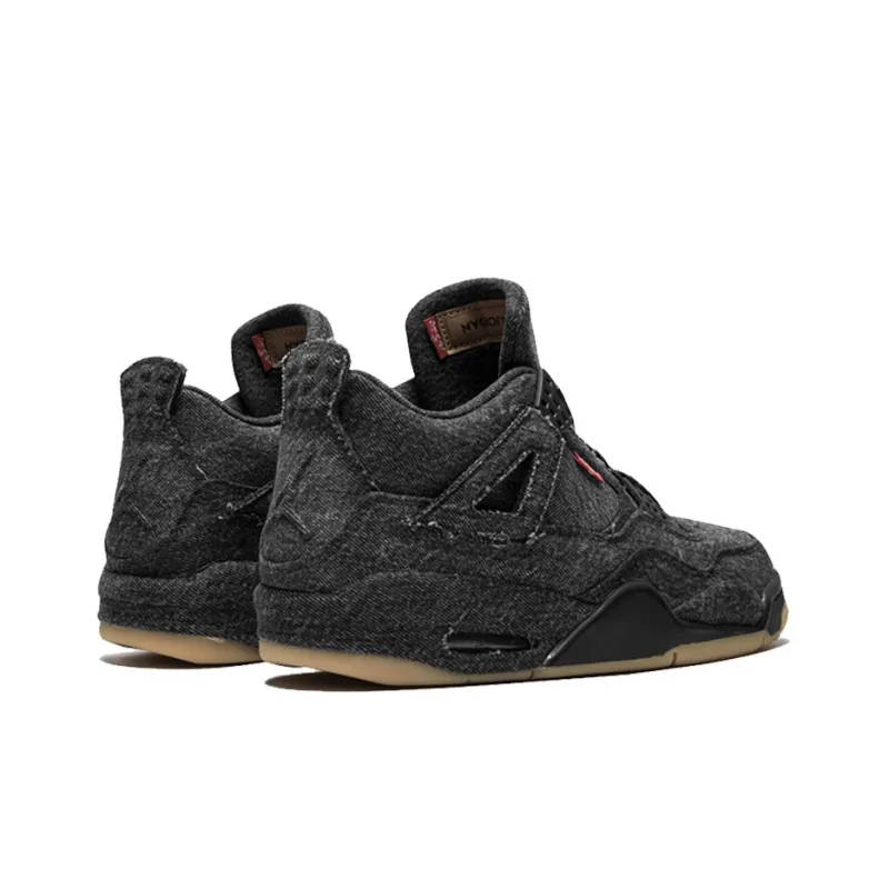 Jordan 4 Retro Levi's Black Levi's Tag-4