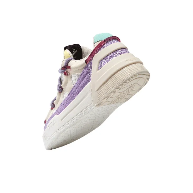 FILA Salto Low Top White/Purple Women's-3