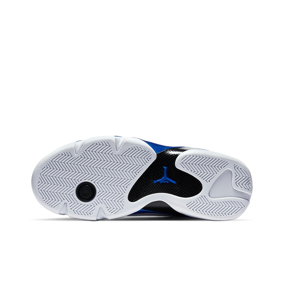 JORDAN 14 Retro White Hyper Royal - POIZON