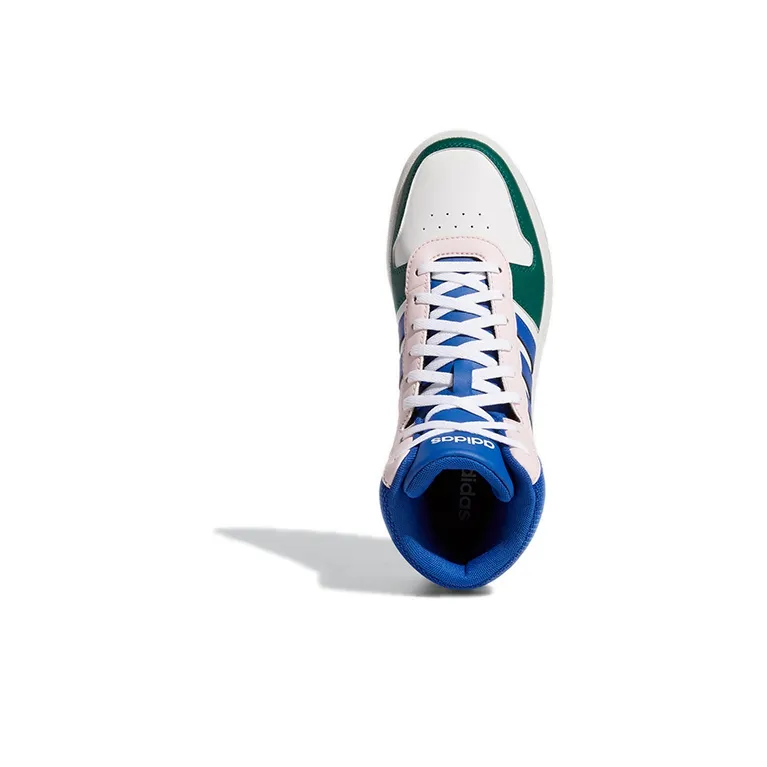 Adidas Neo Hoops 2.0 Mid Shoes 'White Royal Blue' Women's-4