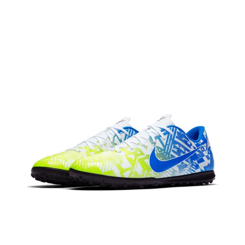 Nike Vapor 13 Club Njr Tf Turf White/Volt/Black/Racer Blue Yellow-2