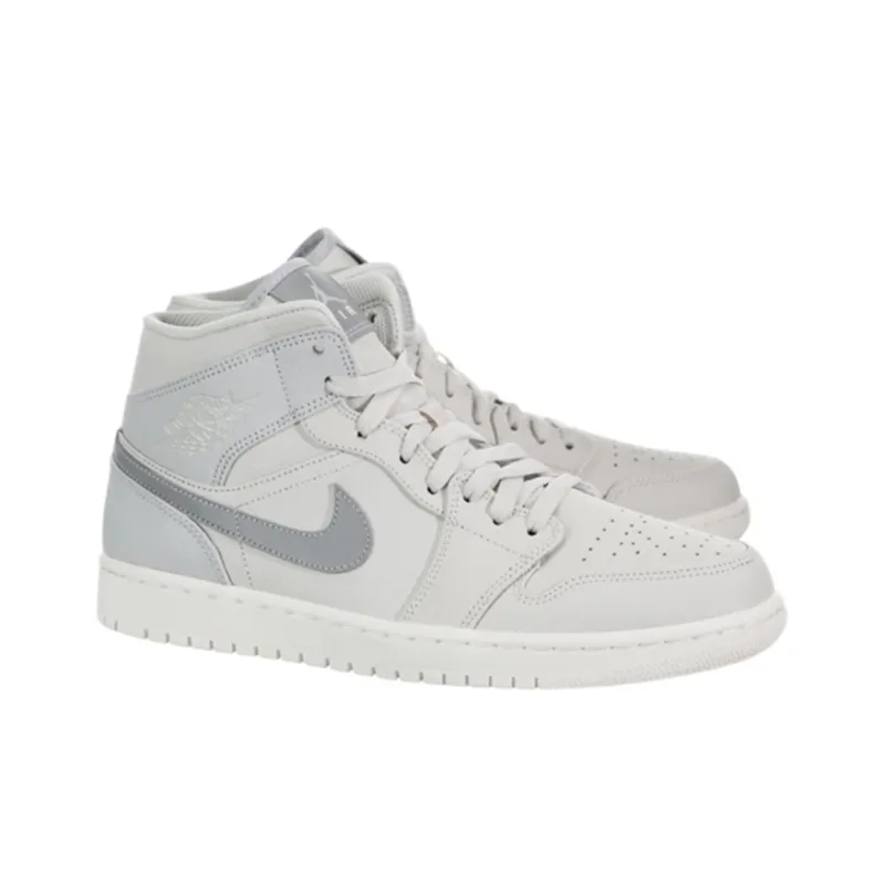 Jordan 1 Mid Light Bone-2
