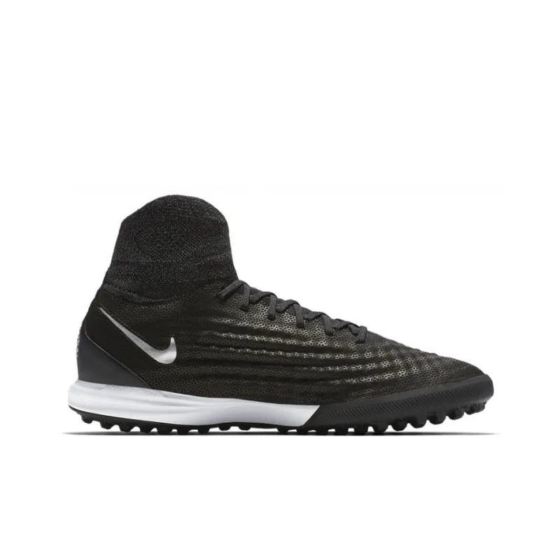 Nike TF Rubber Broken Studs Cushioning Anti-Slip And Wear-Resistant Soccer Shoes Men's Black-1