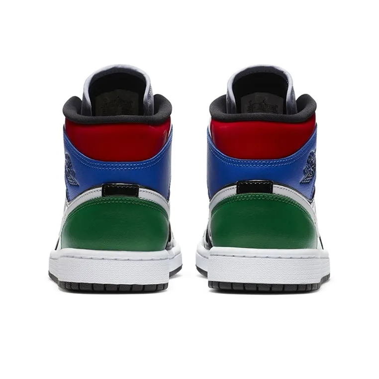 Jordan 1 Mid Multi Patent Women's-4