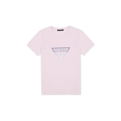 GUESS T-Shirts Women's Light Pink