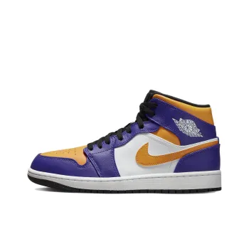 JORDAN 1 Mid Lakers 2022
