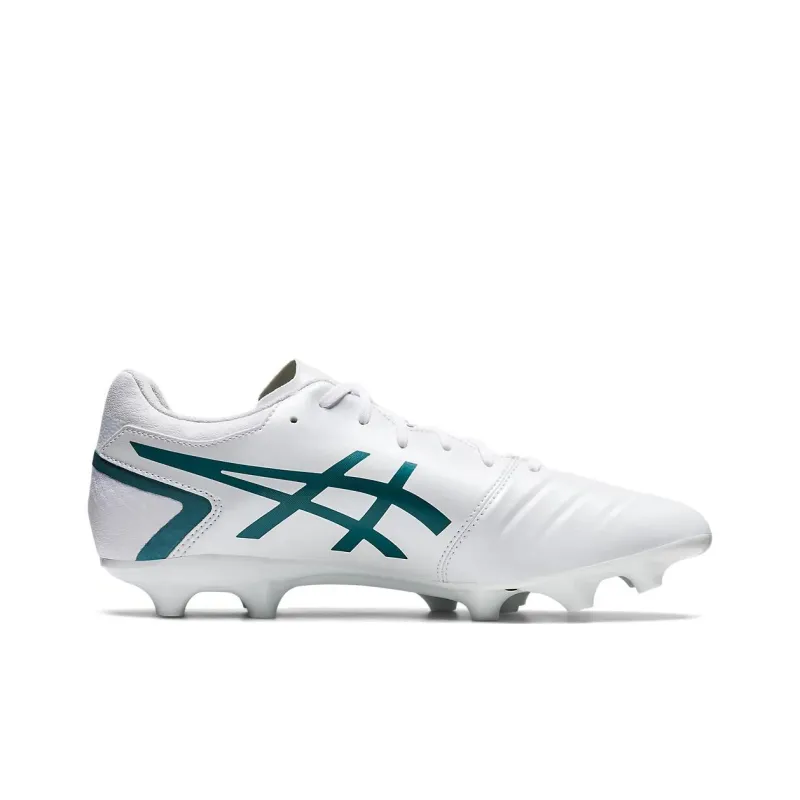 Asics Ds Light Club IC/IN Artificial Ground Cushioning Anti-Slip And Wear-Resistant Soccer Shoes Men's White Green-1