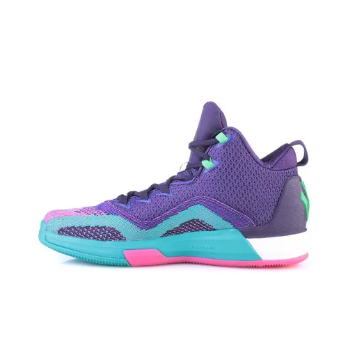 Adidas J Wall 2 Vintage Basketball Shoes Men Mid-Top Purple/Blue