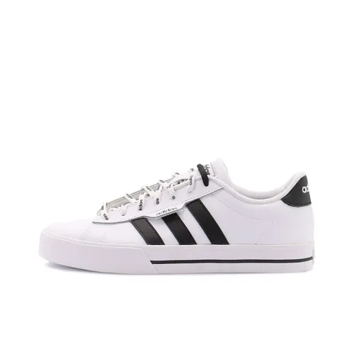 Adidas Neo Daily 3.0 Vintage Basketball Shoes Men Low-Top White/Black