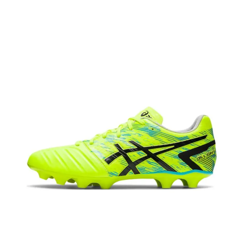 Asics DS Light L.E. Anti-Slip And Wear-Resistant Breathable Soccer Shoes Yellow Green-0