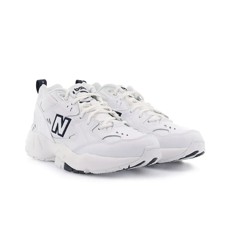 New Balance 608 V1 White Navy Women's-2
