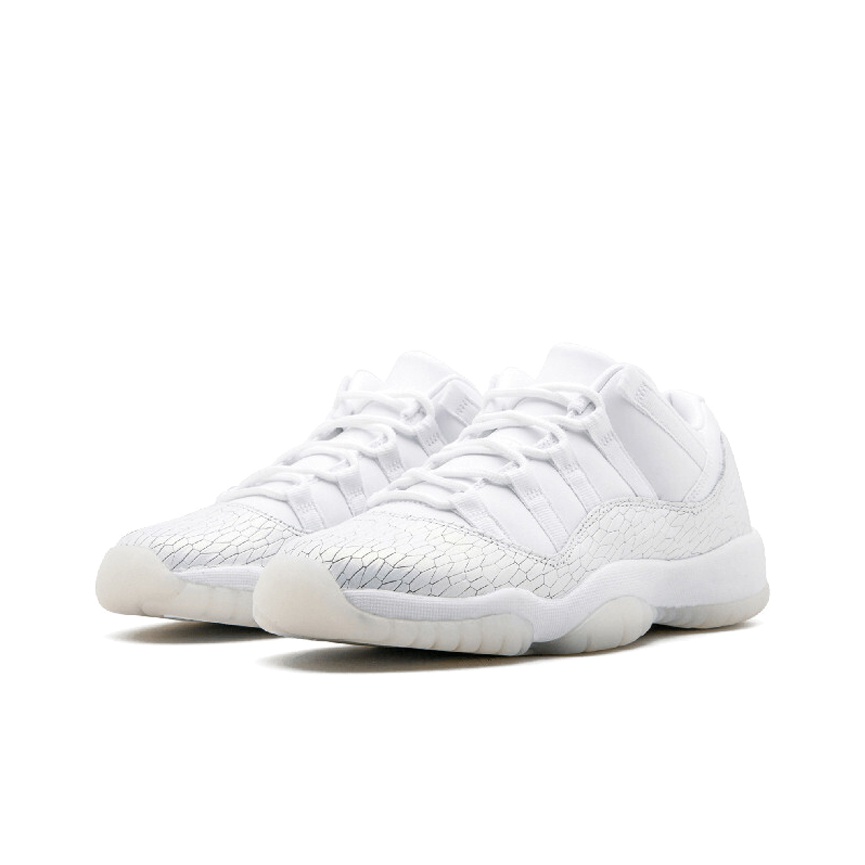 JORDAN 11 Retro Low Heiress Pure Platinum GS POIZON