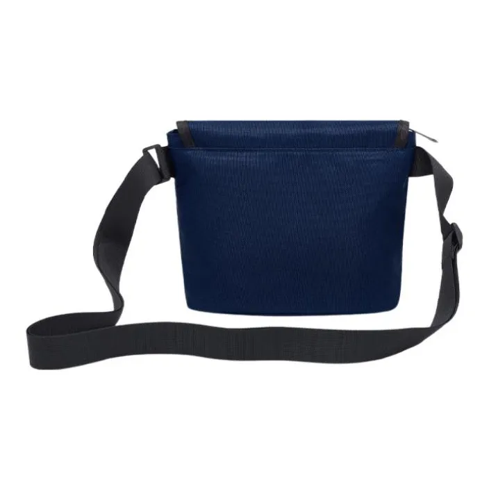 PEAK Fabric Shoulder Bag, Crossbody Bag Regular Unisex Dark Blue-1