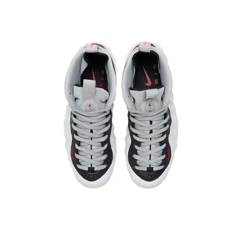 Nike Air Foamposite Pro White Black University Red-2