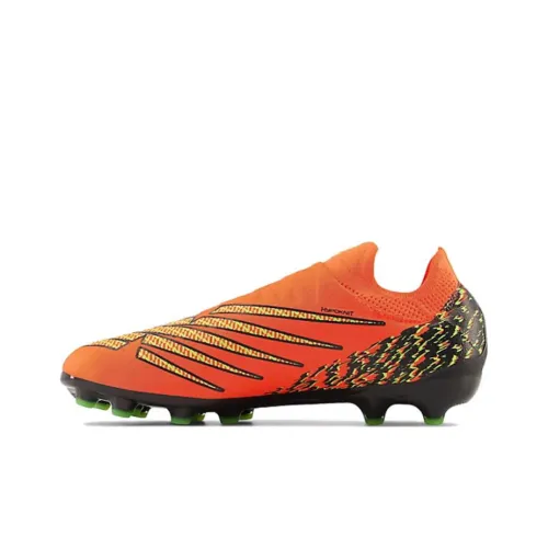 New Balance Furon V7 Soccer Shoes Men Low-Top Orange/Black/Green