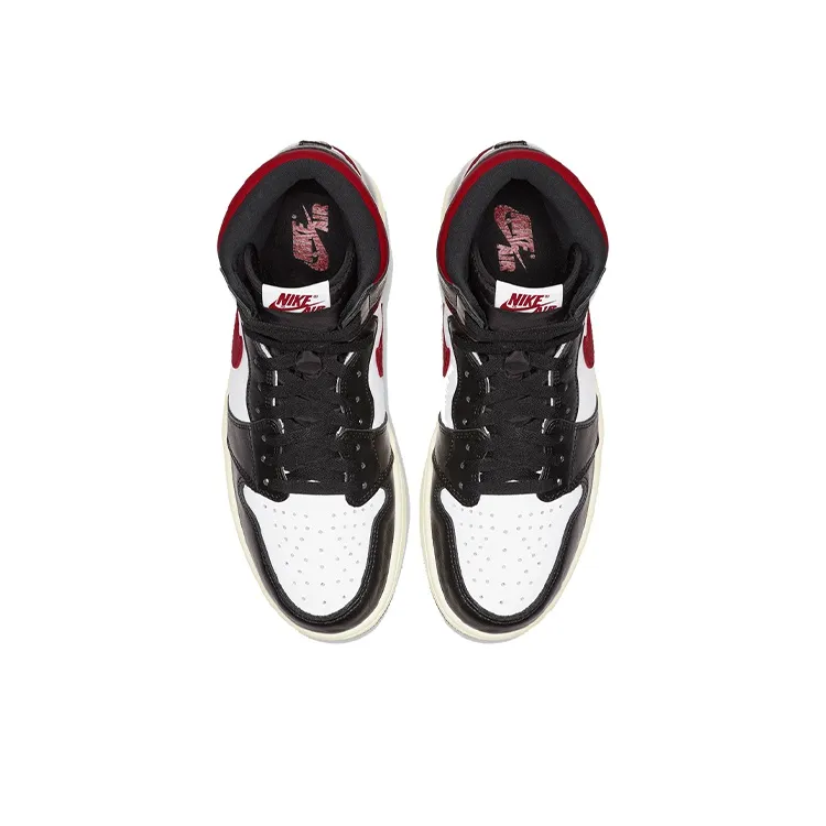 Jordan 1 Retro High Black Gym Red-2
