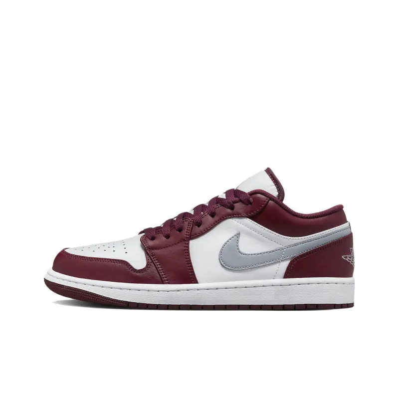 Jordan 1 Low White Bordeaux-0