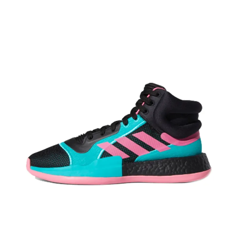 Adidas Marquee Boost 'Black Shock Pink Aqua'-0