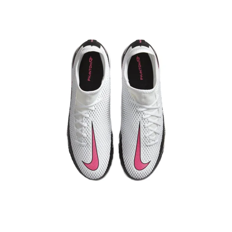 Nike Phantom Gt Academy Df Tf White Black Pink Blast-3