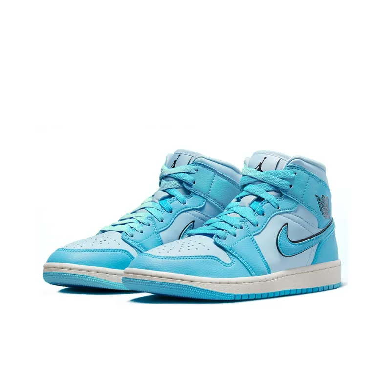 Jordan 1 Mid Se Ice Blue Women's-2