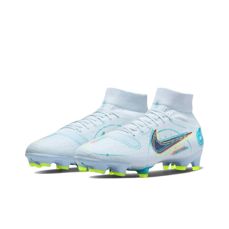 Nike Mercurial Superfly 8 Pro Fg 'Grey Light Marine'-2