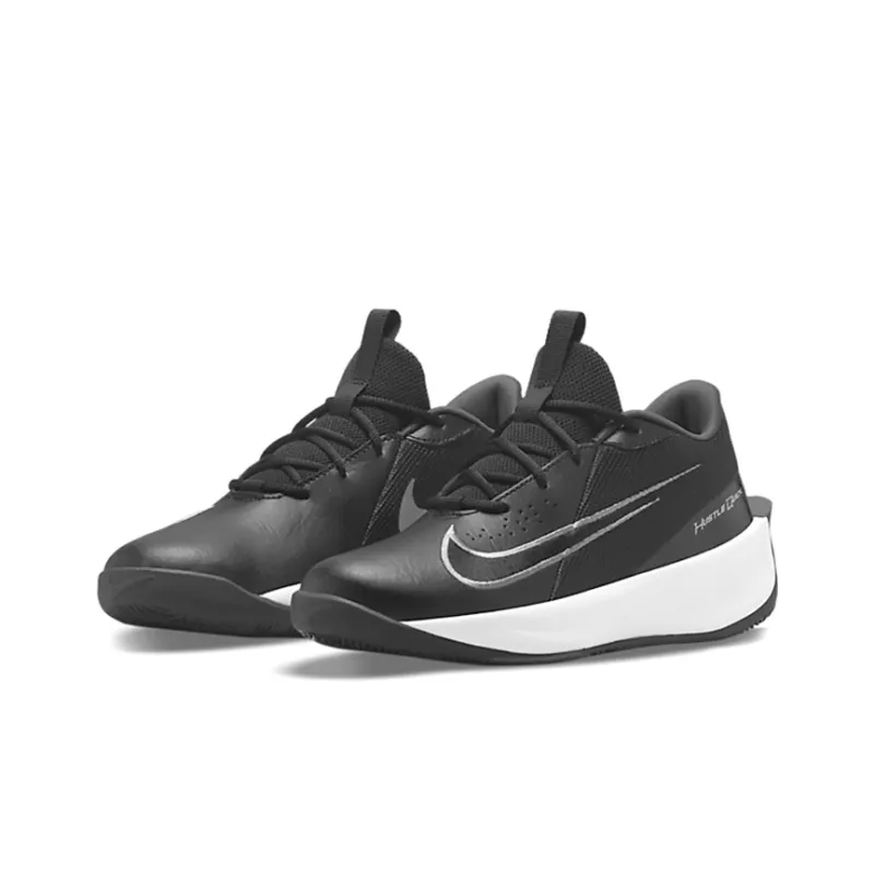 Nike Team Hustle Quick 3 'Black Metallic Silver' GS-2