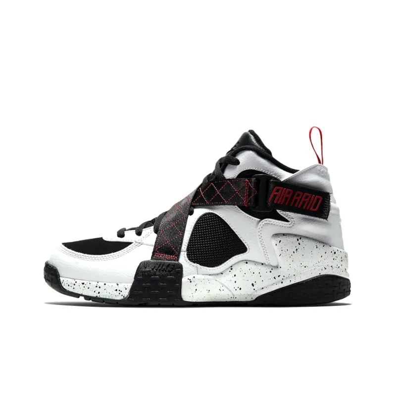 Nike Air Raid White University Red-0