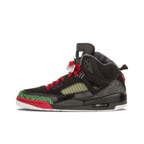 Jordan Spizike Black Varsity Red