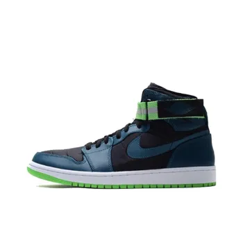 JORDAN 1 High Strap Black Teal