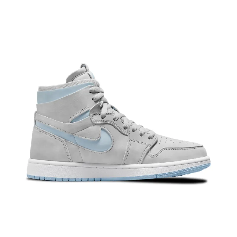 Jordan 1 High Zoom Air Cmft Grey Fog Celestine Blue Women's-1