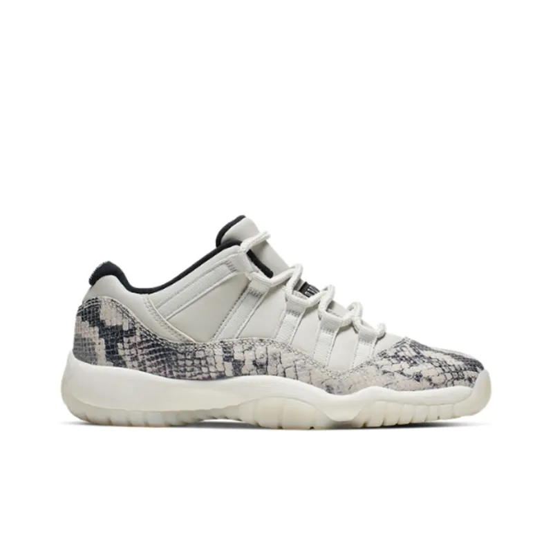 Jordan 11 Retro Low 'Snake Light Bone' GS-1