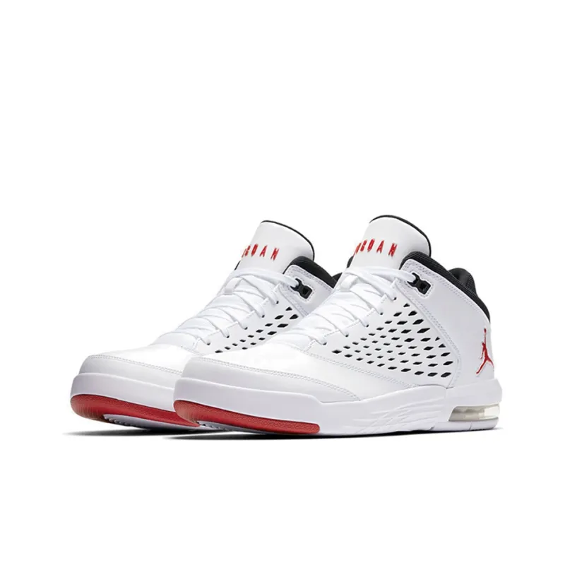 Jordan Flight Origin 4 White/Gym Red Black-1