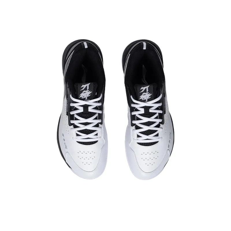 LiNing Blade LITE Blade Lite Cushioned Slip Resistant Abrasion Resistant Low Top Badminton Shoes Unisex White Black-2
