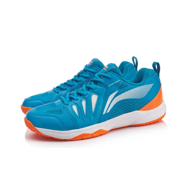 LiNing Ace Slip Resistant, Abrasion Resistant, Lightweight Low Top Badminton Shoes Unisex Blue-2