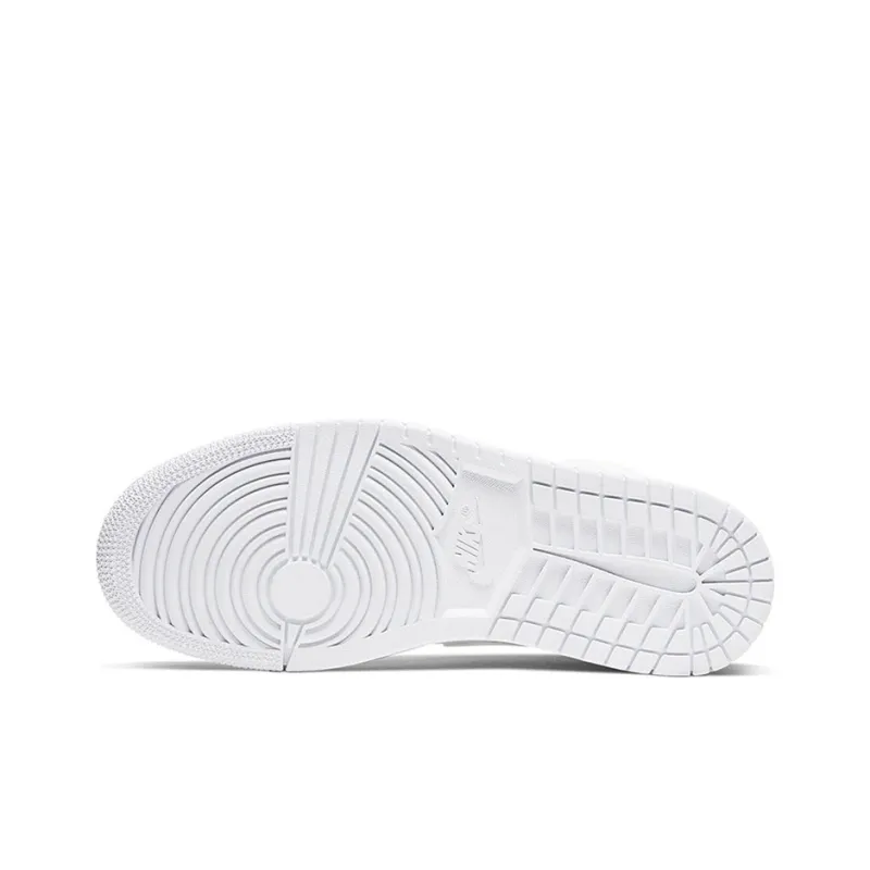 Jordan 1 Mid Ivory White Women's-4