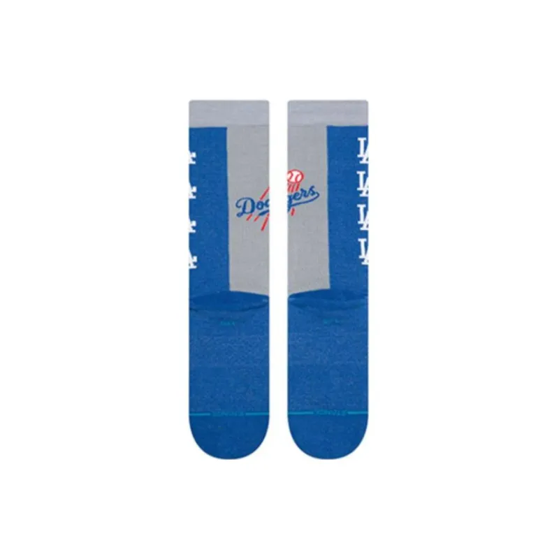 Stance x MLB SS23 Knee-High Socks Men's Dodger Blue-2