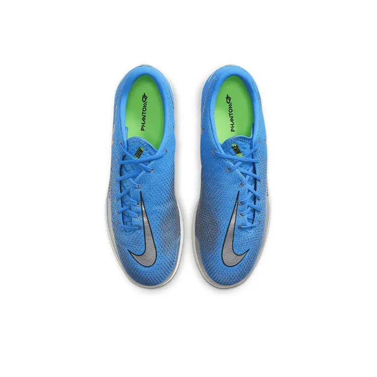 Nike Phantom Gt Pro React Ic 'Blue White Silver'-3