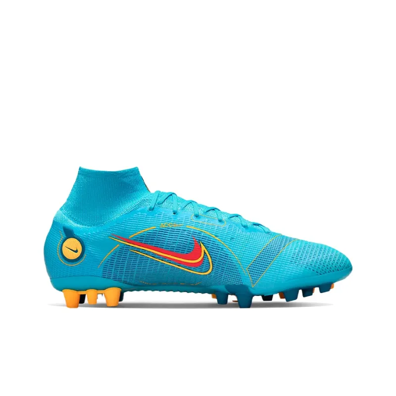 Nike Mercurial Superfly 8 Elite Ag Chlorine Blue Laser Orange-1