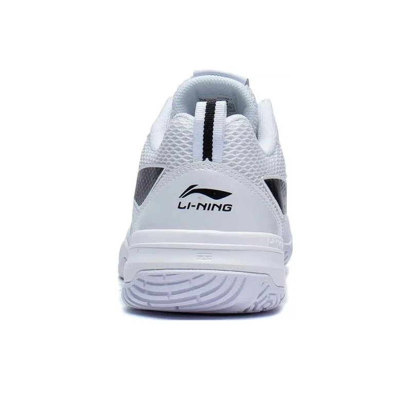 LiNing Blade Lite Cushioned Slip Resistant Abrasion Resistant Low Top Badminton Shoes Unisex Standard White-5