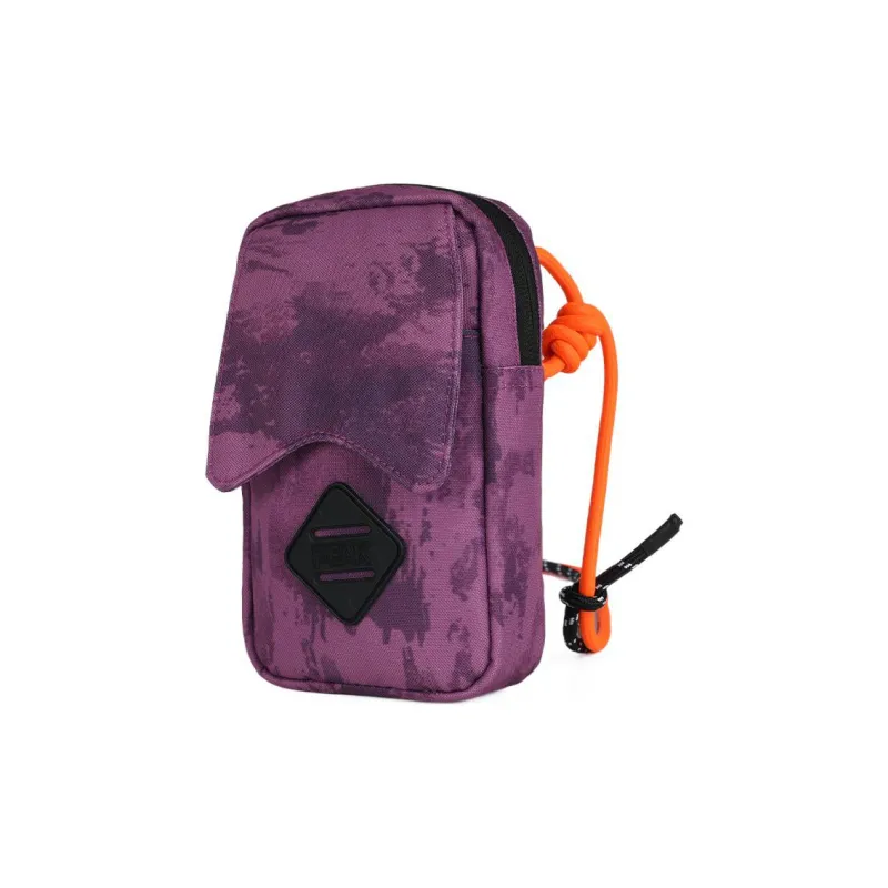 PEAK Fabric Cell Phone Pouch Regular Unisex Dark Magenta-2