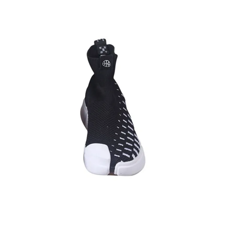 LiNing Essence 2 Way Of Wade Cushioned Slip Resistant High Top Vintage Basketball Shoes Men's Black White-2