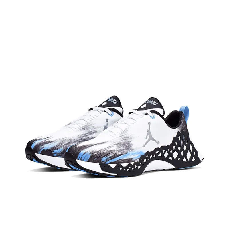 Jordan Trunner Nxt React White Black University Blue-2