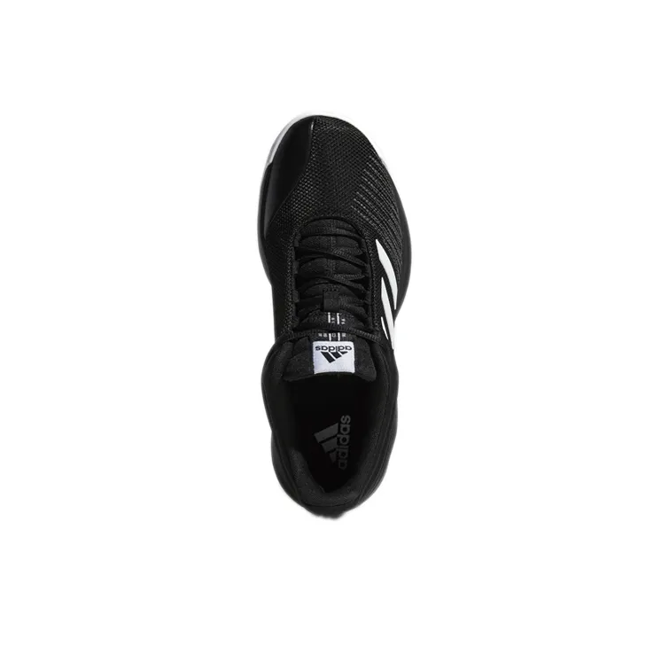 Adidas Pro Spark Low 2018 'Cblack Ftwwht Grefiv'-4