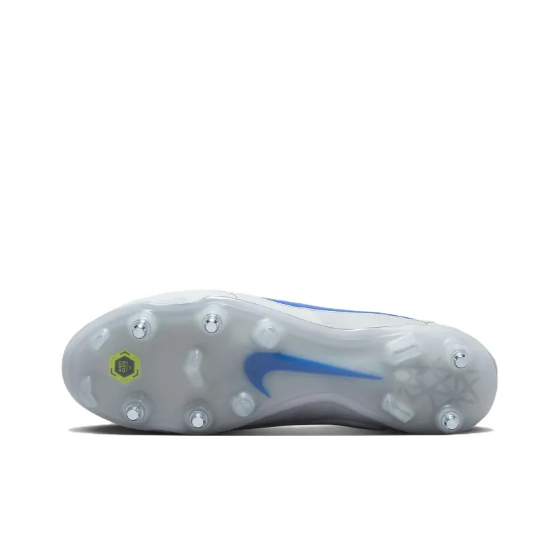 Nike Tiempo Legend 9 Elite Mi SG Pro Anti Clog Traction Montebelluna Leather White Game Royal-5