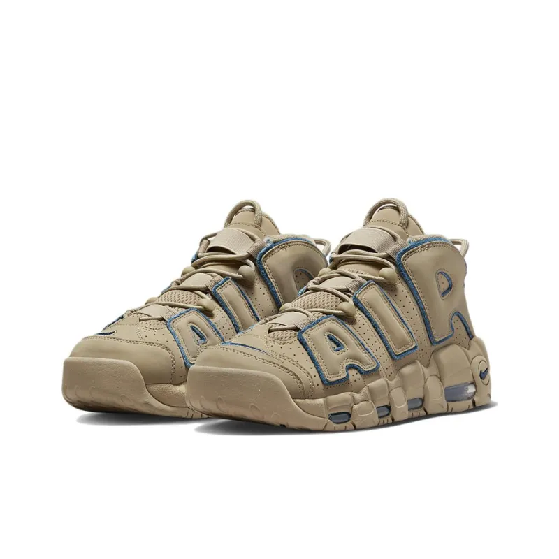 Nike Air More Uptempo 96 Limestone Valerian Blue-2